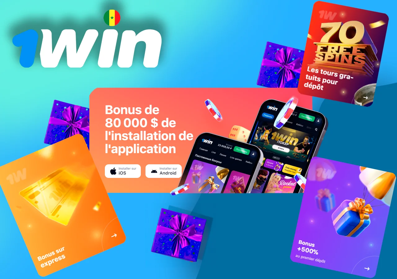 Découvrez d'autres bonus intéressants sur le site de 1Win Sénégal