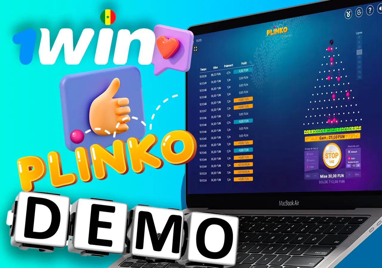 Version de démonstration gratuite de la machine à sous Plinko