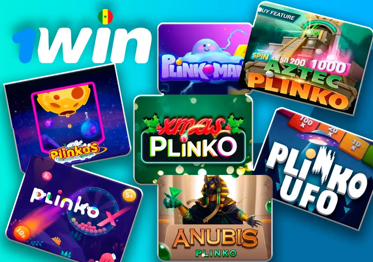 Grand choix de versions différentes de Plinko